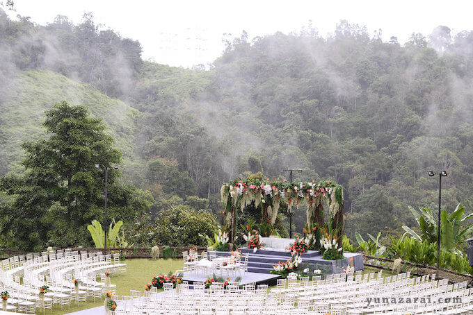 wedding venues in bentong - puncak rimba